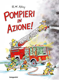 Copertina POMPIERI, IN AZIONE! EDIZ. A COLORI 