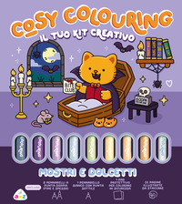 Copertina MOSTRI E DOLCETTI. COSY COLORING. CON PENNARELLI 