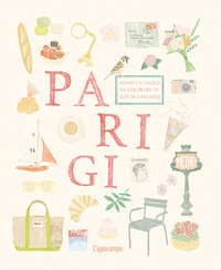 Copertina PARIGI. ADESIVI E TAVOLE DA COLORARE 